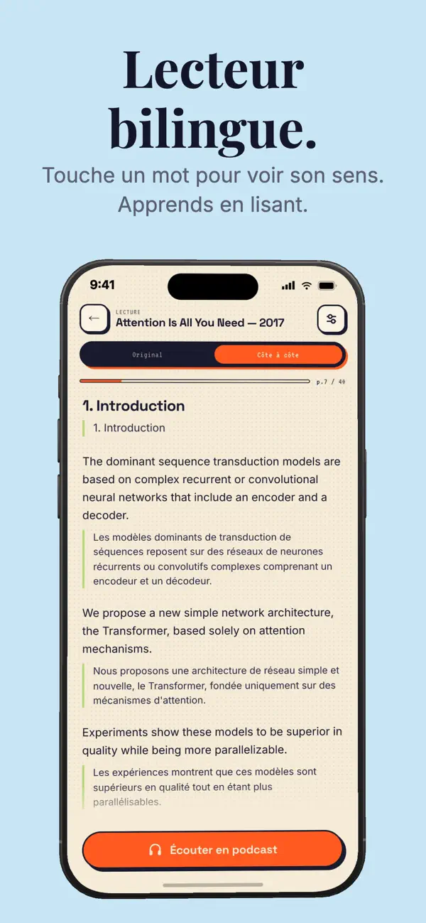 Screenshot #2 pour LingoFile: Traducteur PDF IA