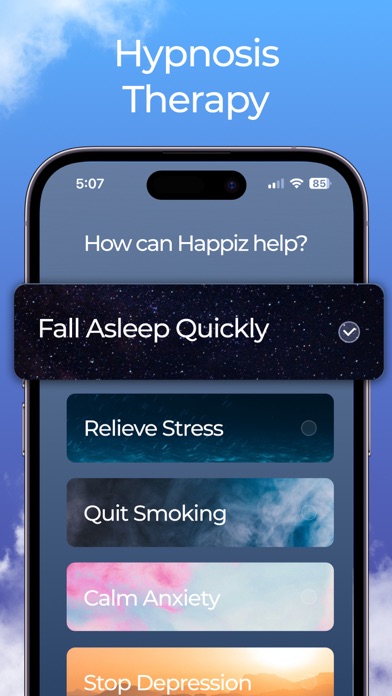 Happiz: Hypnosis, Self Therapy Screenshot