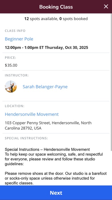 Hendersonville Movement screenshot