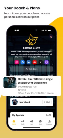 Team "SamenSTERK" Coaching App screenshot