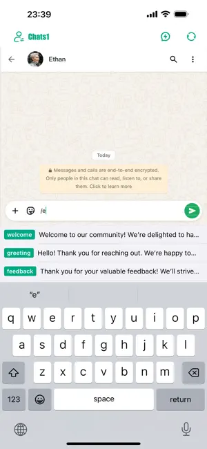 Whats Web - Dual Account iPhone screenshot 3