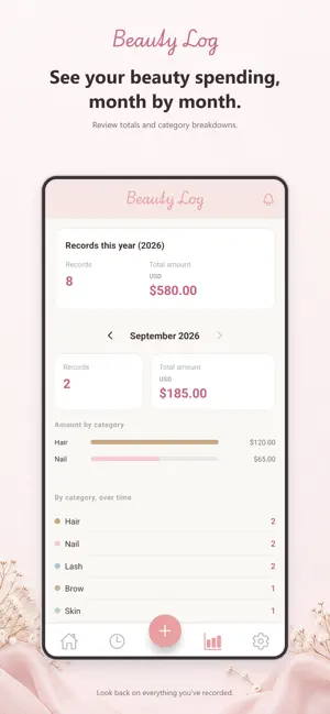 Beauty Log - Salon Diary screenshot 4