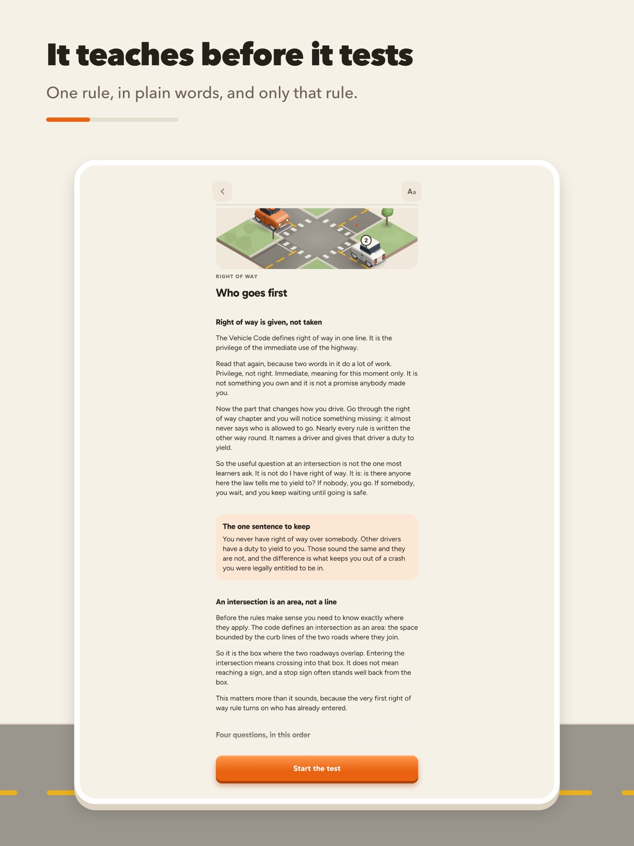 Screenshot 8 of Camito: Road Rules & Permit