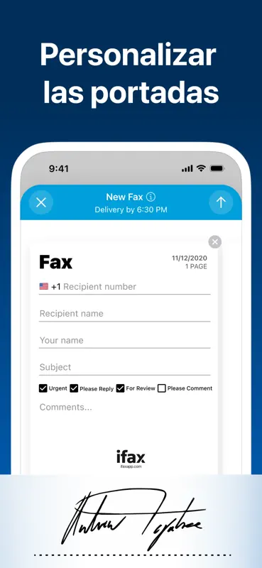 iFax - Fax Documentos online screenshot 5 of 10