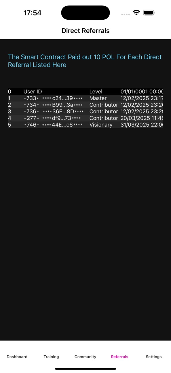 iPhone screenshot