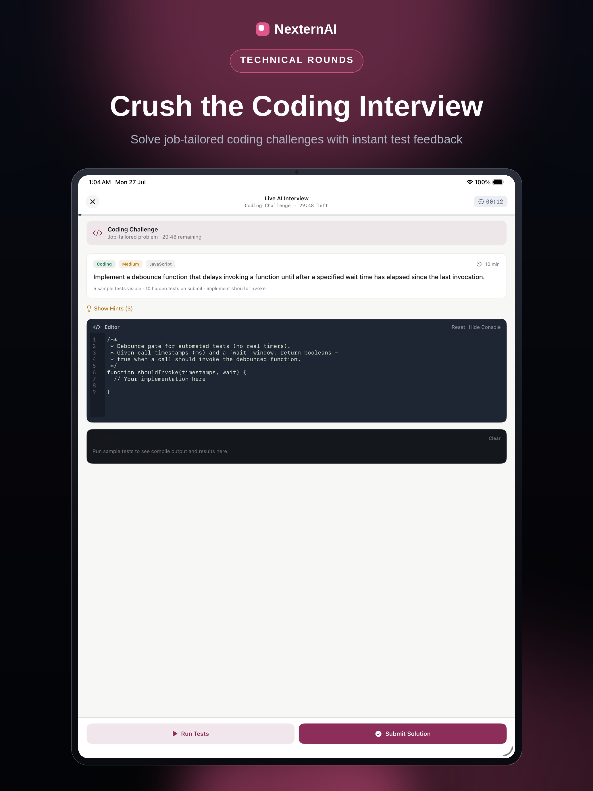 NexternAI: AI Interview Coach screenshot 17