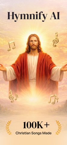 Prayer Song Maker - Hymnify AI iPhone screenshot