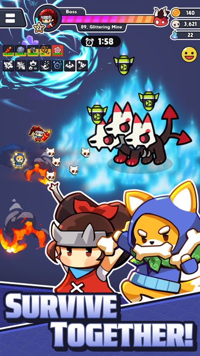 Screenshot #2 pour Ninja Survivors Online
