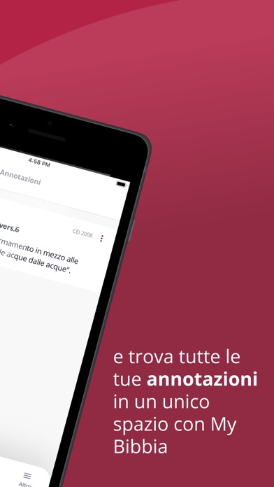 Bibbia CEI iPhone screenshot 5 - Education app