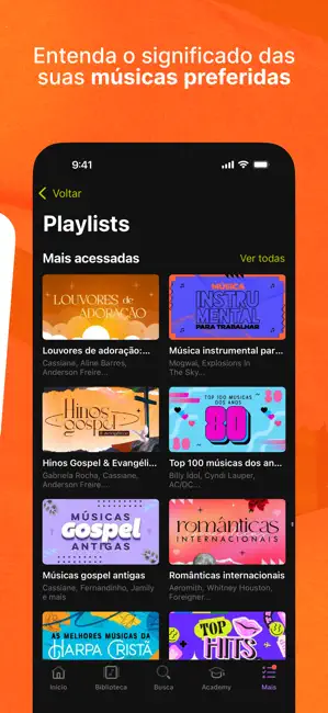 Letras.mus.br iPhone screenshot 5