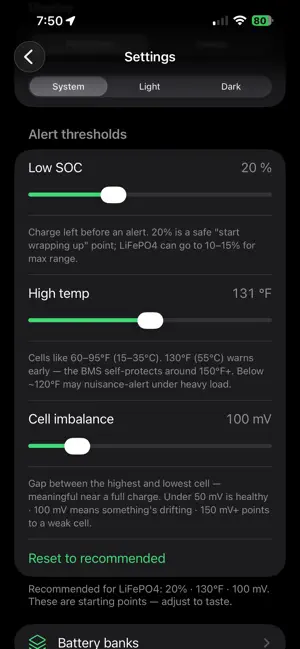 Live BMS screenshot 4