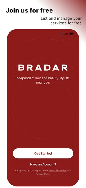 Bradar screenshot 1