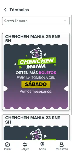 Captura de pantalla de Codere Club CO en iPhone 6