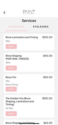 The PAINT Nail Bar screenshot