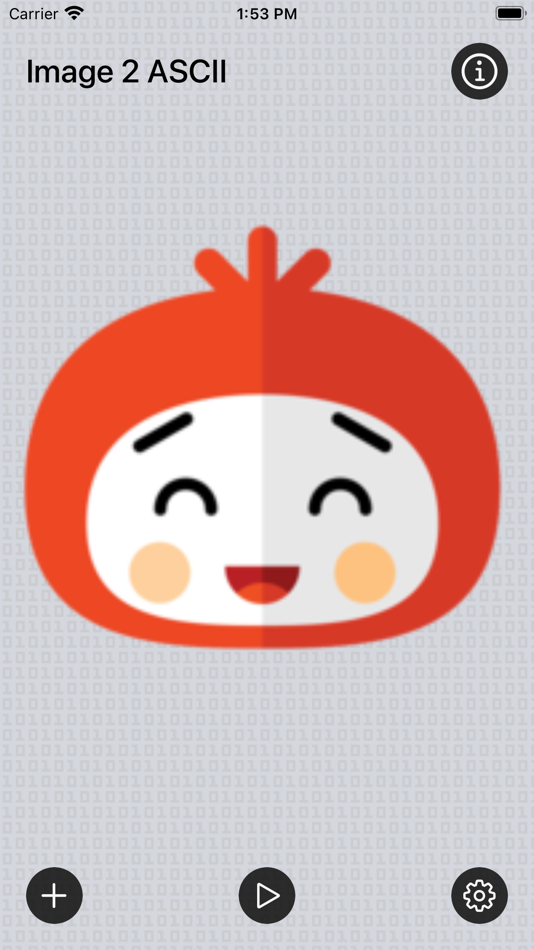 #1. Image 2 ASCII Art (iOS) 由: Heng Jia Liang