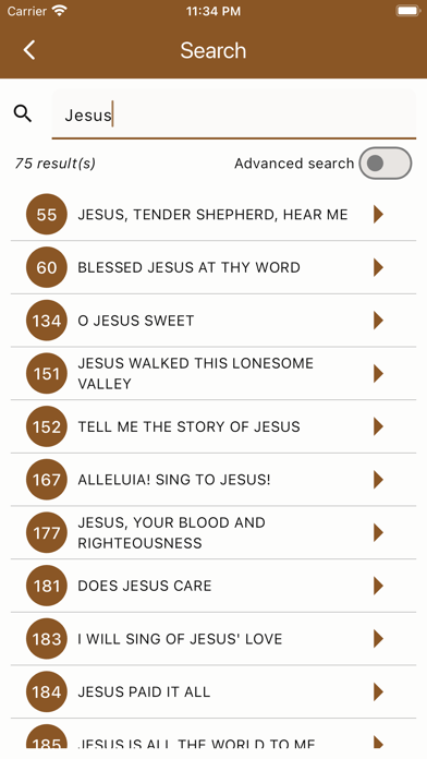 SDA Hymnal with music Screenshot