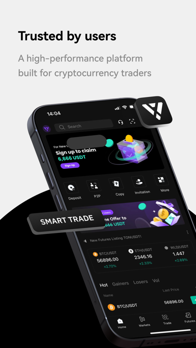 VOOX: Buy BTC and Trade Crypto Screenshot