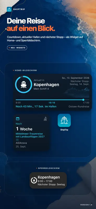ShipTrip: Kreuzfahrt-Logbuch screenshot 2 of 5