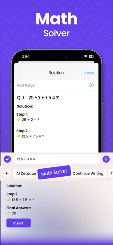 AI Keyboard Extension - Writer iPhone screenshot