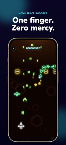 Neon Force: Space Shooter screenshot 1