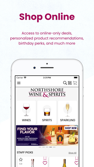Northshore Wine & Spirits Screenshot