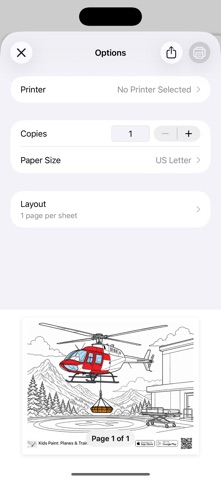 Kids Paint: Planes & Trains screenshot 4