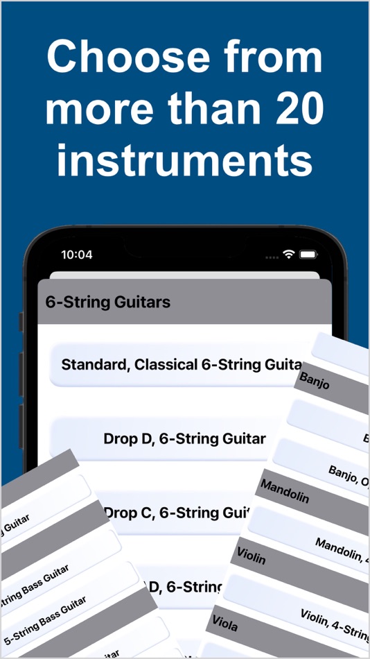 #5. Universal Tuner & Chords (iOS) 作者: Kesifler Dunyasi Ltd.