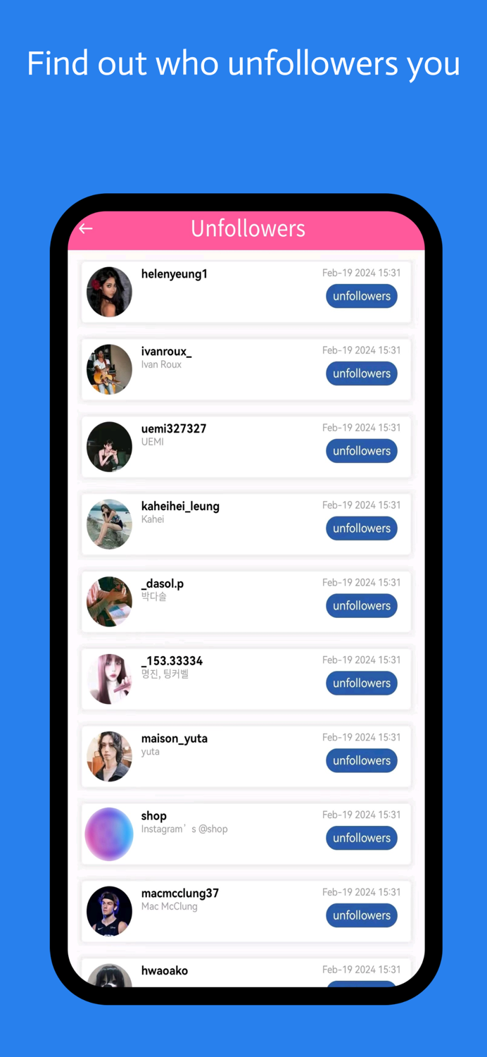 Followers Analyzer Tracker