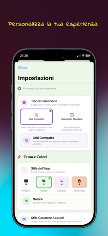 Calendario Santi screenshot