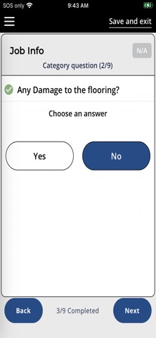 Sage eForms Phone iPhone screenshot