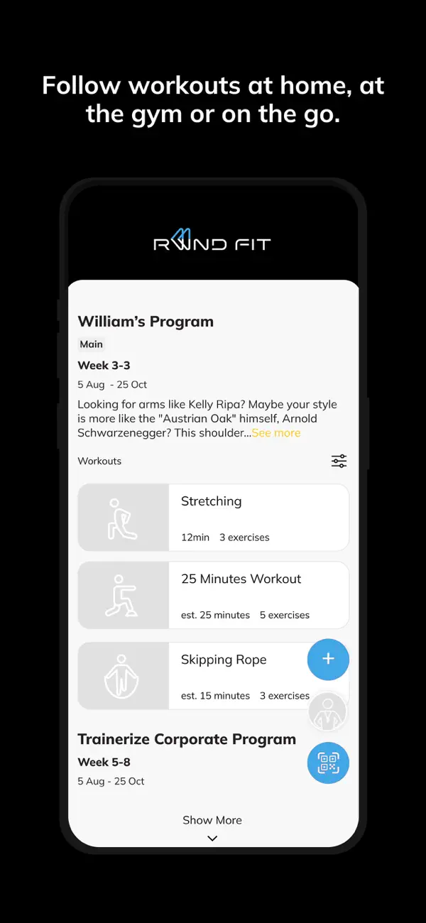 Screenshot #3 pour RWND Fitness