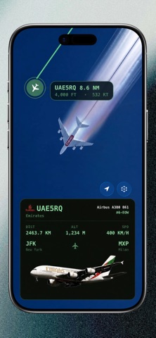 Airspace Live: Flight Radar iPhone screenshot