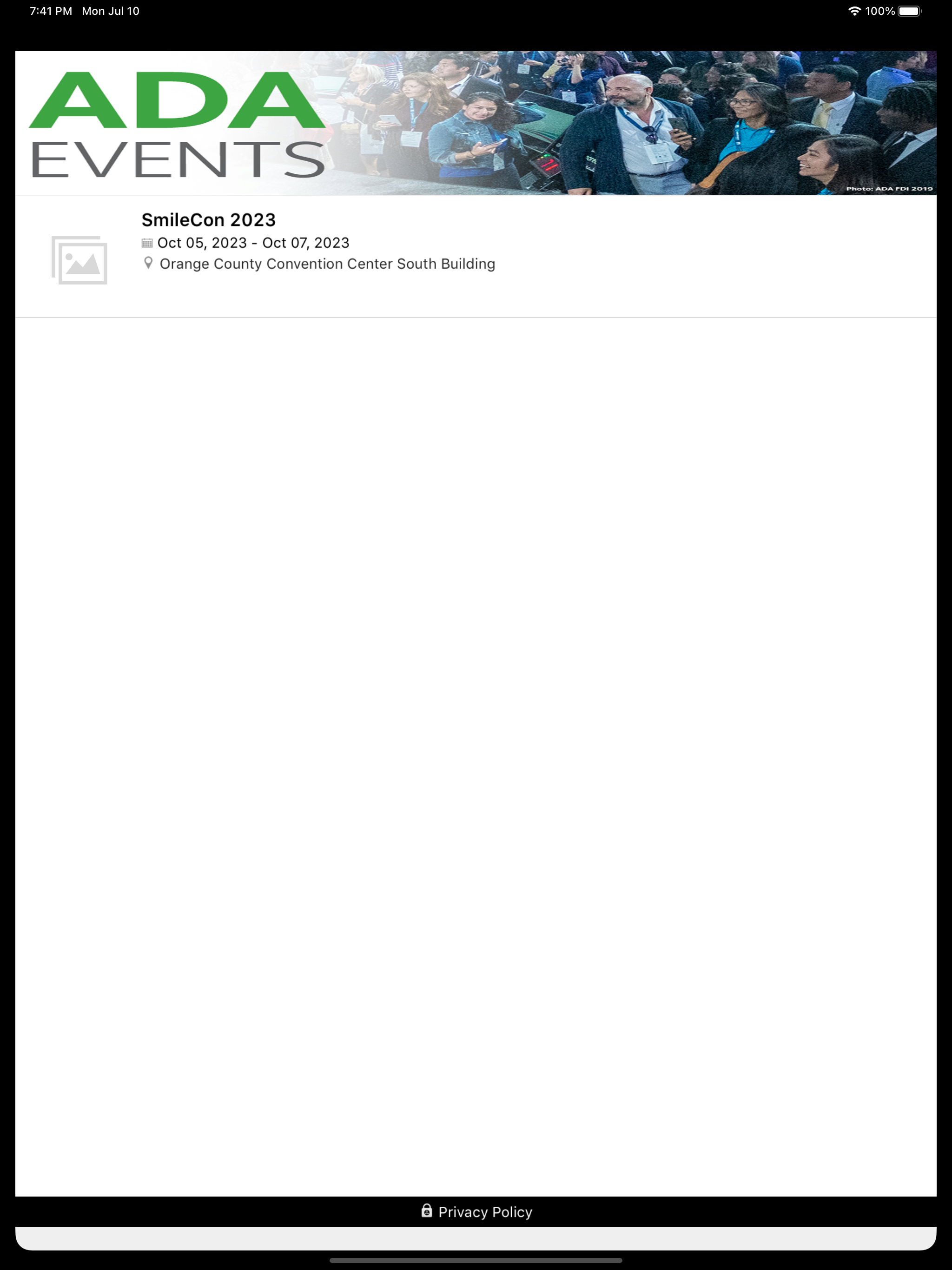 ADA Events