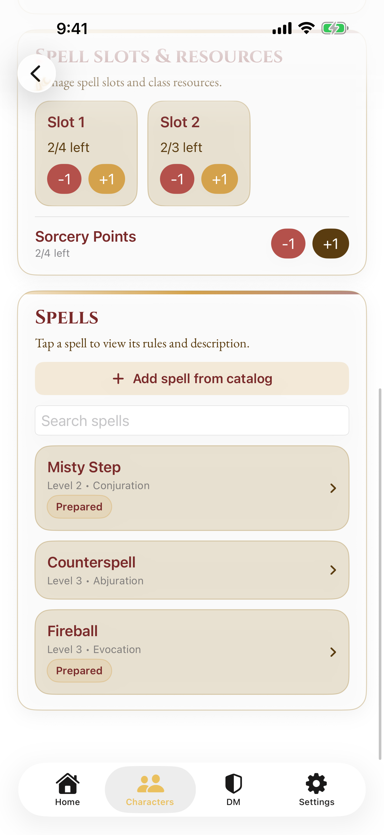 Campaign Journal: 5e Companion screenshot 5