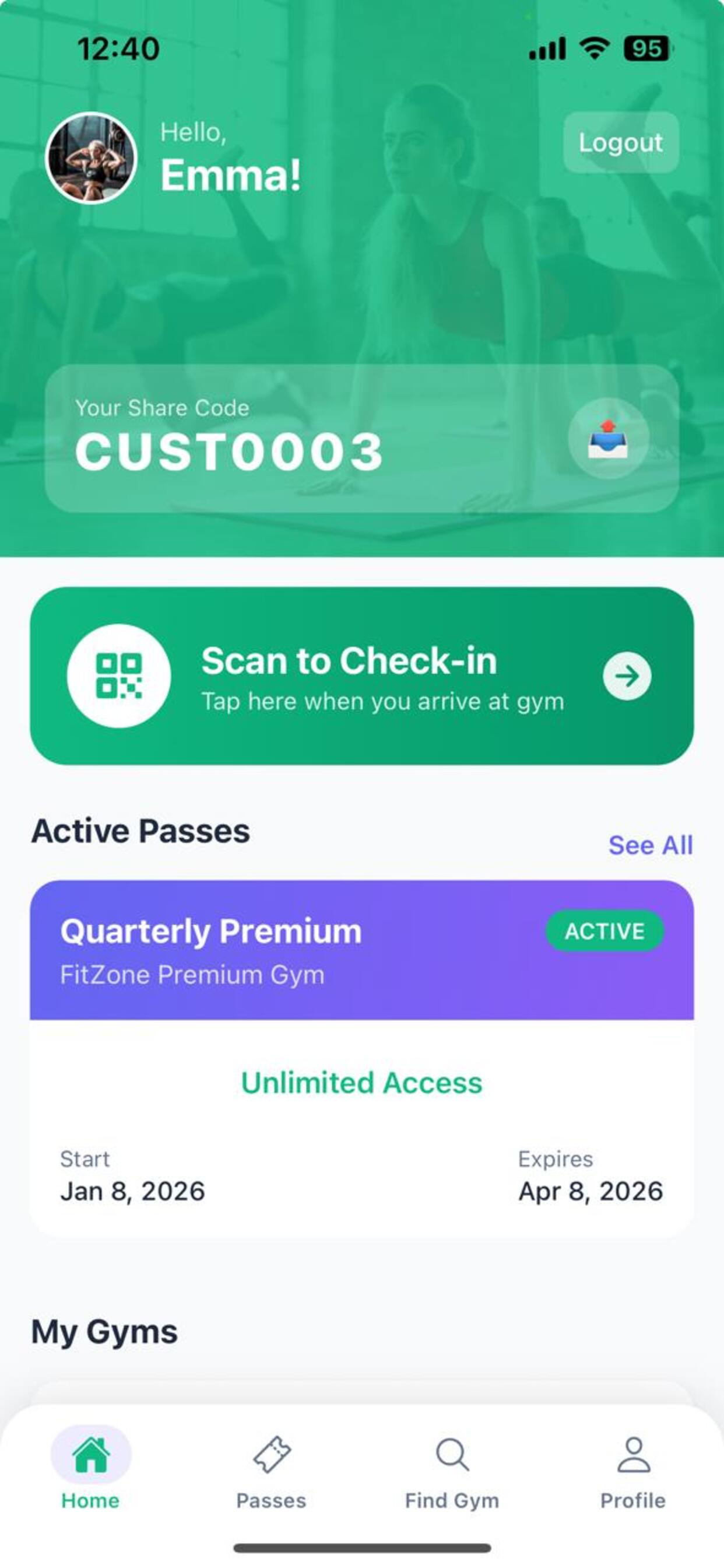 GymVerify