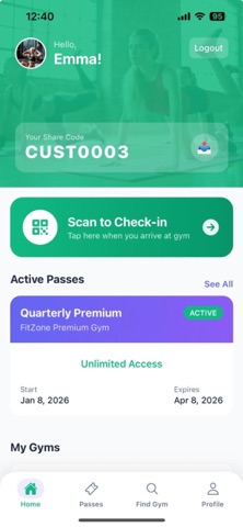 GymVerify Screenshot 3 of 10