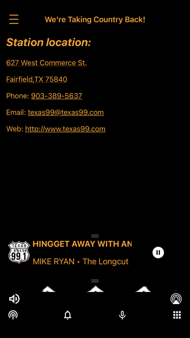 KNES Texas 99.1 Screenshot