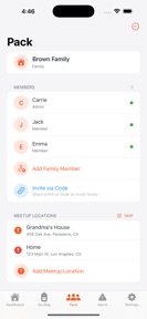 VAMOOSE - Family Safety Plan screenshot