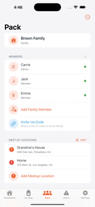 VAMOOSE - Family Safety Plan screenshot 3