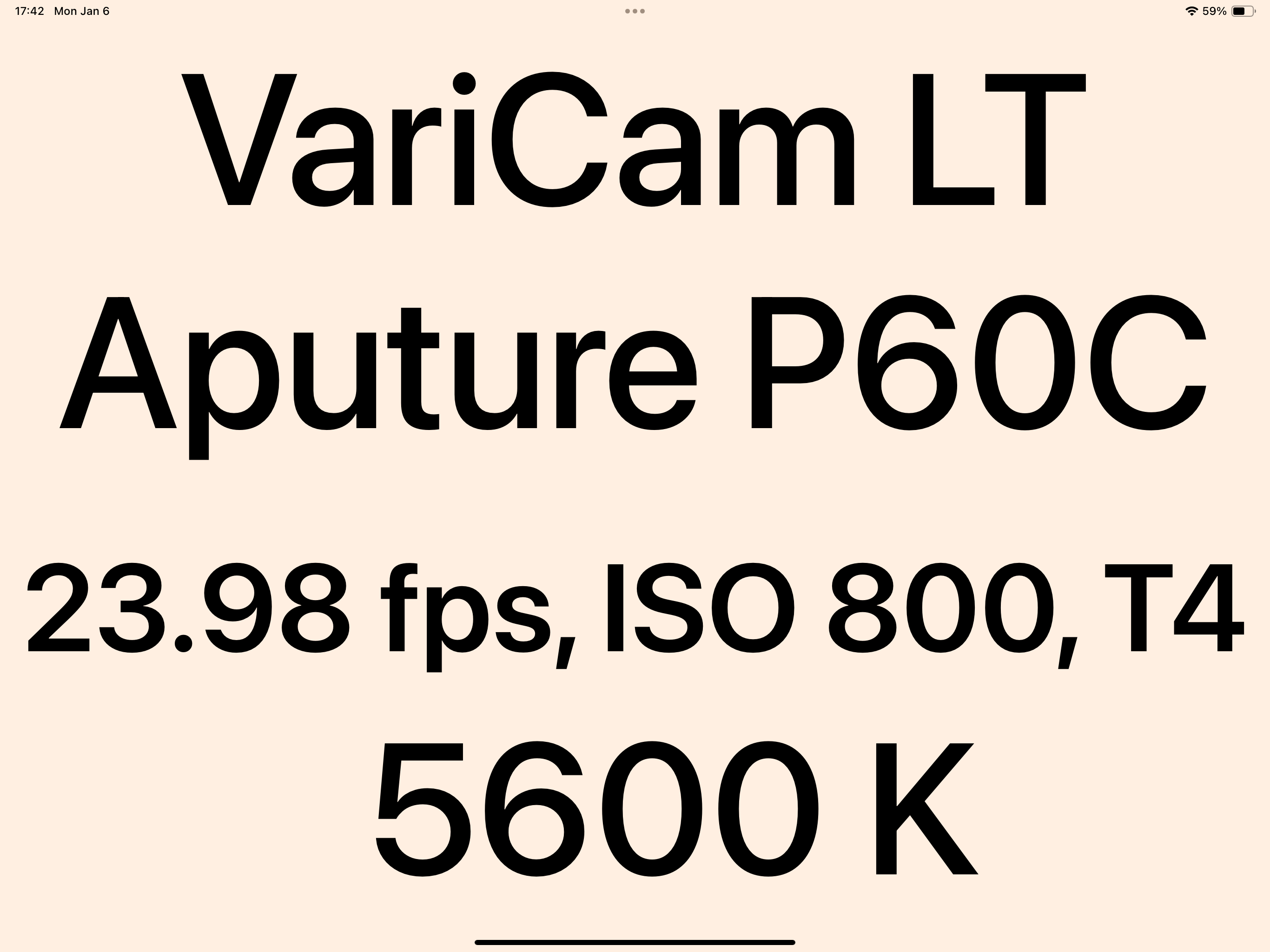 CameraTestSlate