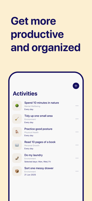 Hapbit: Self-care & Well-being Screenshot 4 of 5