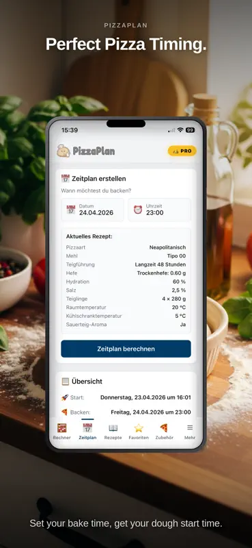 PizzaPlan - Dough Calculator screenshot 3 of 8