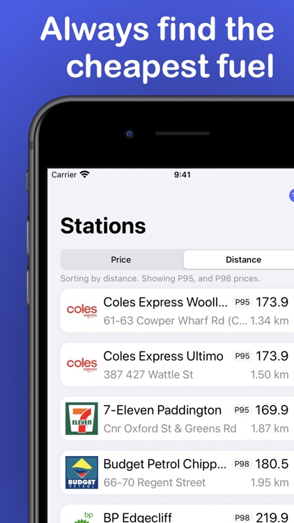 Petty: Cheap Petrol Finder