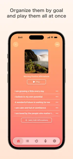 Voice Affirmation Recorder screenshot 4
