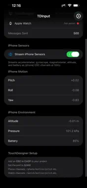 TDInput screenshot 5