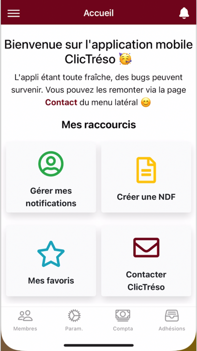 Screenshot #1 pour ClicTréso