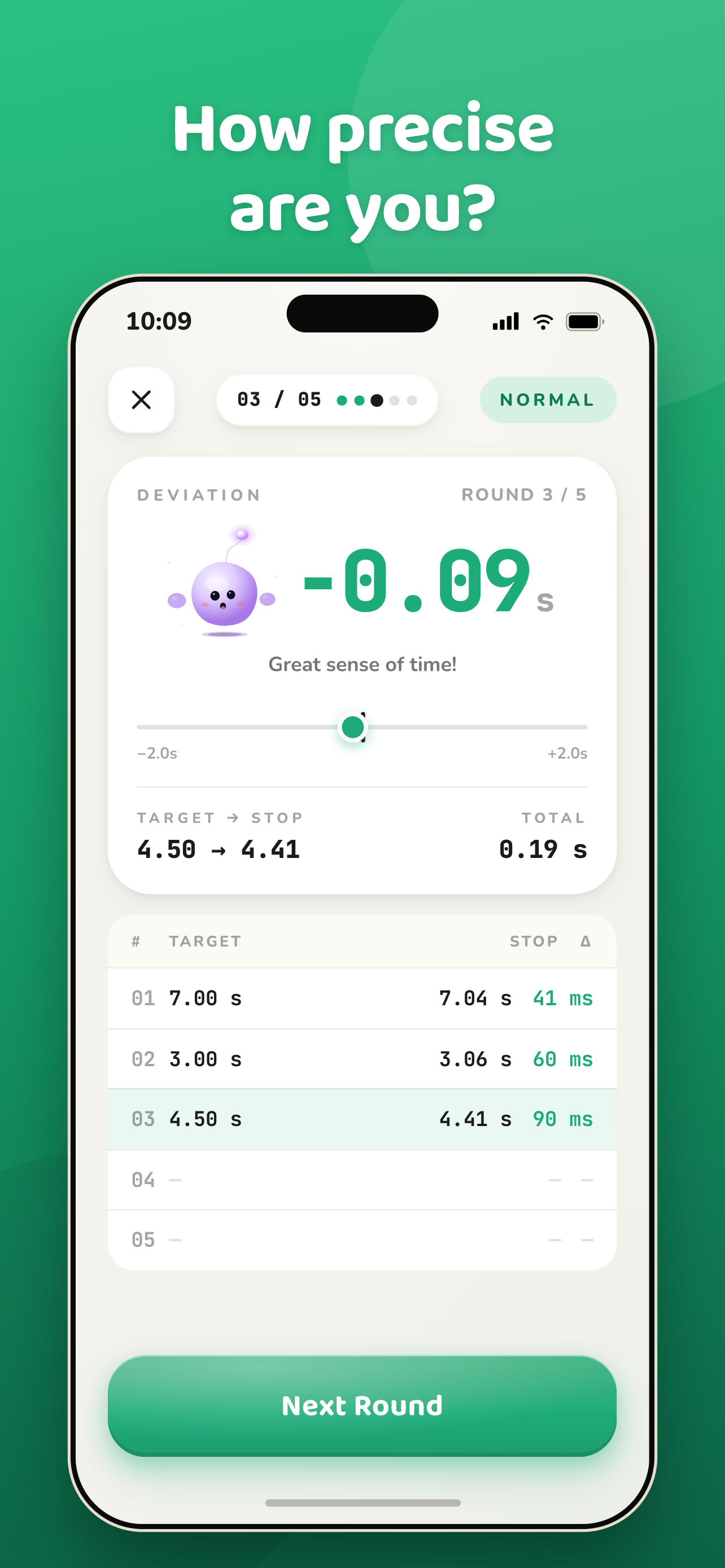 StopTime: Time Perception Game