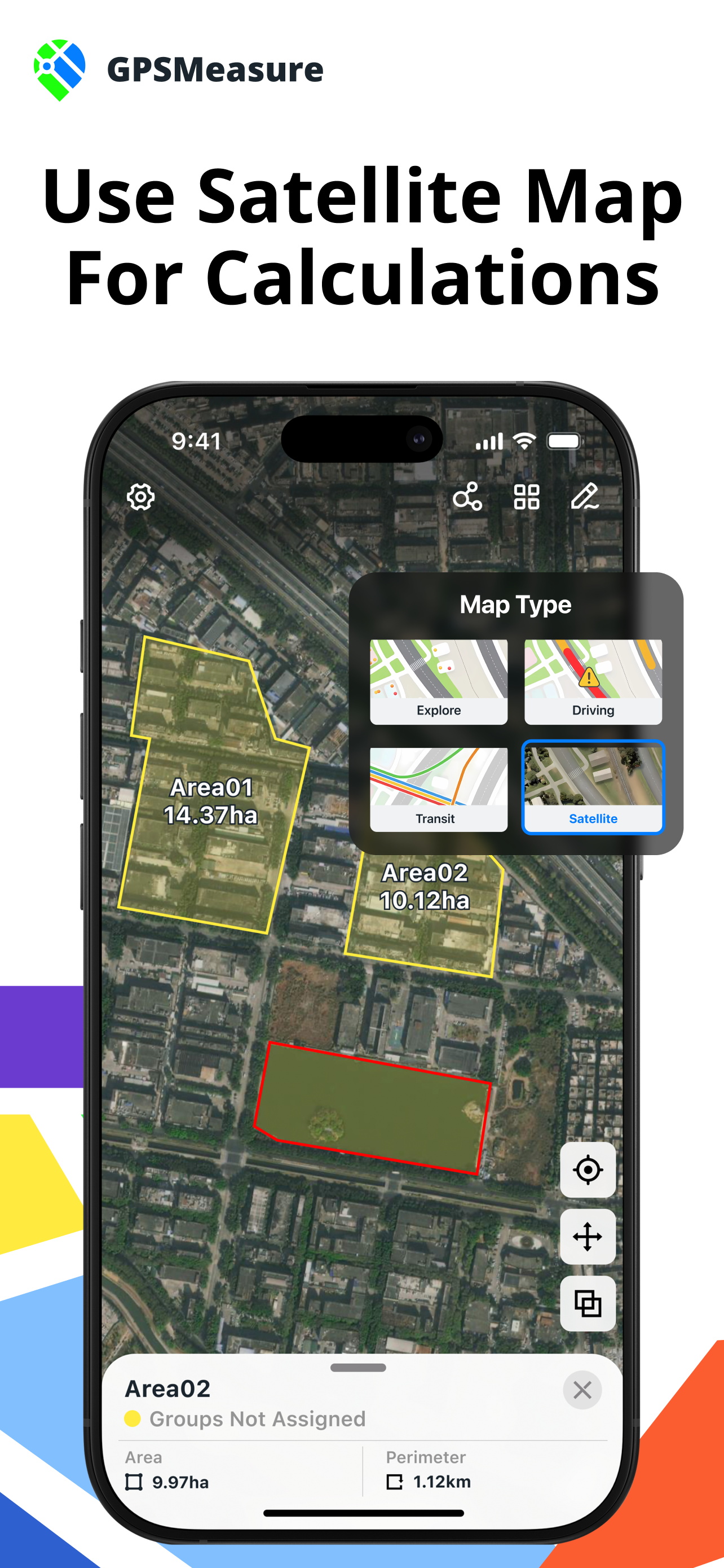 GPS Area Measure:Land Survey+ screenshot 3