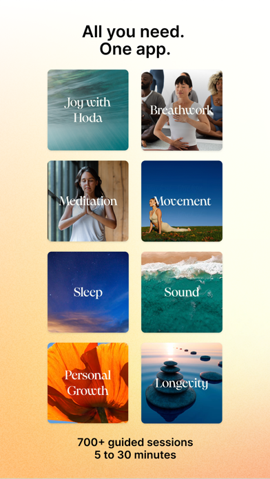Joy 101 - Curated by Hoda Kotb iPhone screenshot