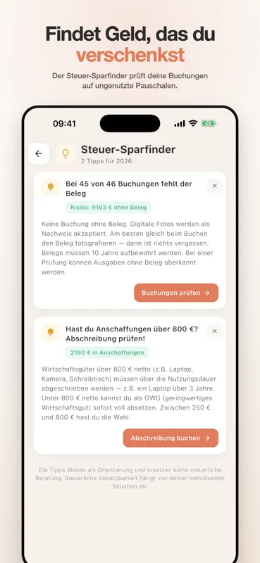 EÜR & EAR Einfach Buchhaltung screenshot 6 of 8